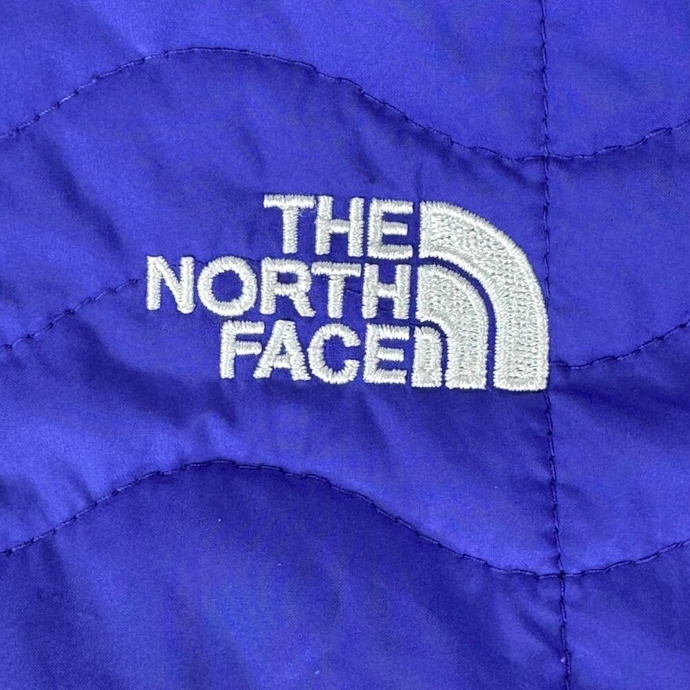 The North Face TNF Womens Quilted Jacket Purple XS Nylon Lightweight Full Zip - Picture 8 of 16